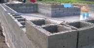 пустотелый армированный бетонный монолит 